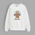 Moschino Robot White Sweatshirt